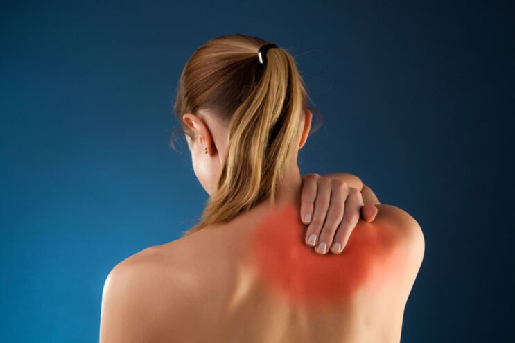 Dureri de spate cu osteocondroză toracică, care iradiază spre umăr